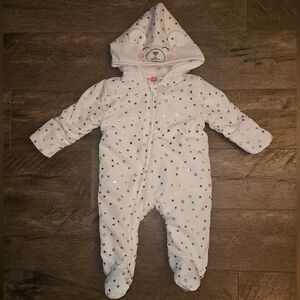 Penelope Mack Star & Heart Print Pramsuit ⭐️ 3-6 Months